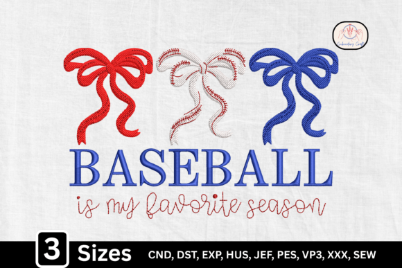 A Coquette Twist on Baseball for Embroidery Shops