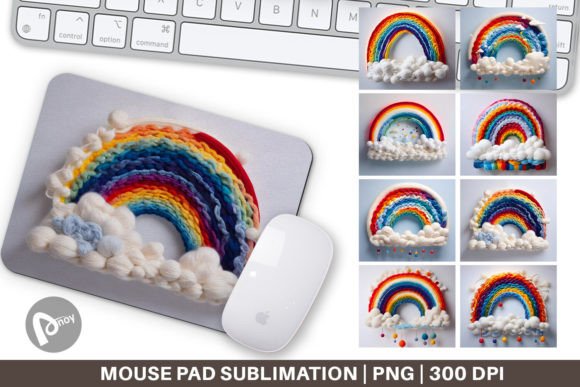 A Practical Review: Mouse Pad Rainbow Embroidery as a Gift Design