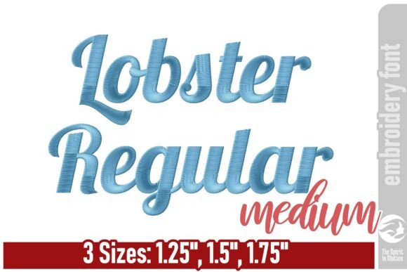 A Practical Review of the Lobster Embroidery Font