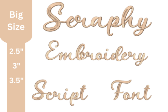 A Review of Seraphy Font Embroidery for Personalized Gifts