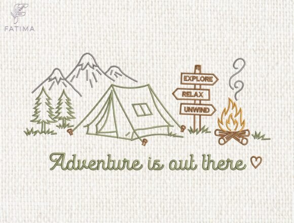 Camping Embroidery Design Review for Real Projects