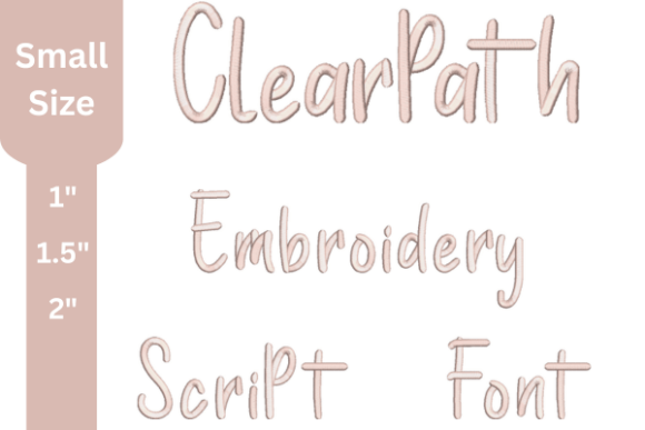 Clear Path Embroidery Font: A Designer's Hands-On Review