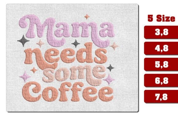 From Design File to Boutique Sweatshirt: A Mama Needs Coffee Embroidery Review
