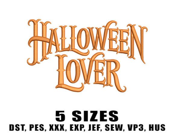 Orange Halloween Embroidery Design Review for Market Sellers