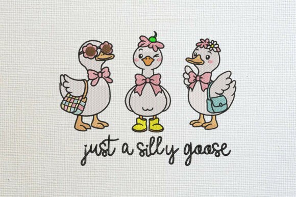 Three Silly Geese: A Seasonal Embroidery Designer's Review