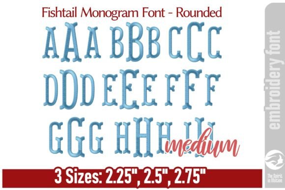 Why I Chose Fishtail Monogram Font - Rounded M for My Boutique Sweatshirt Drop